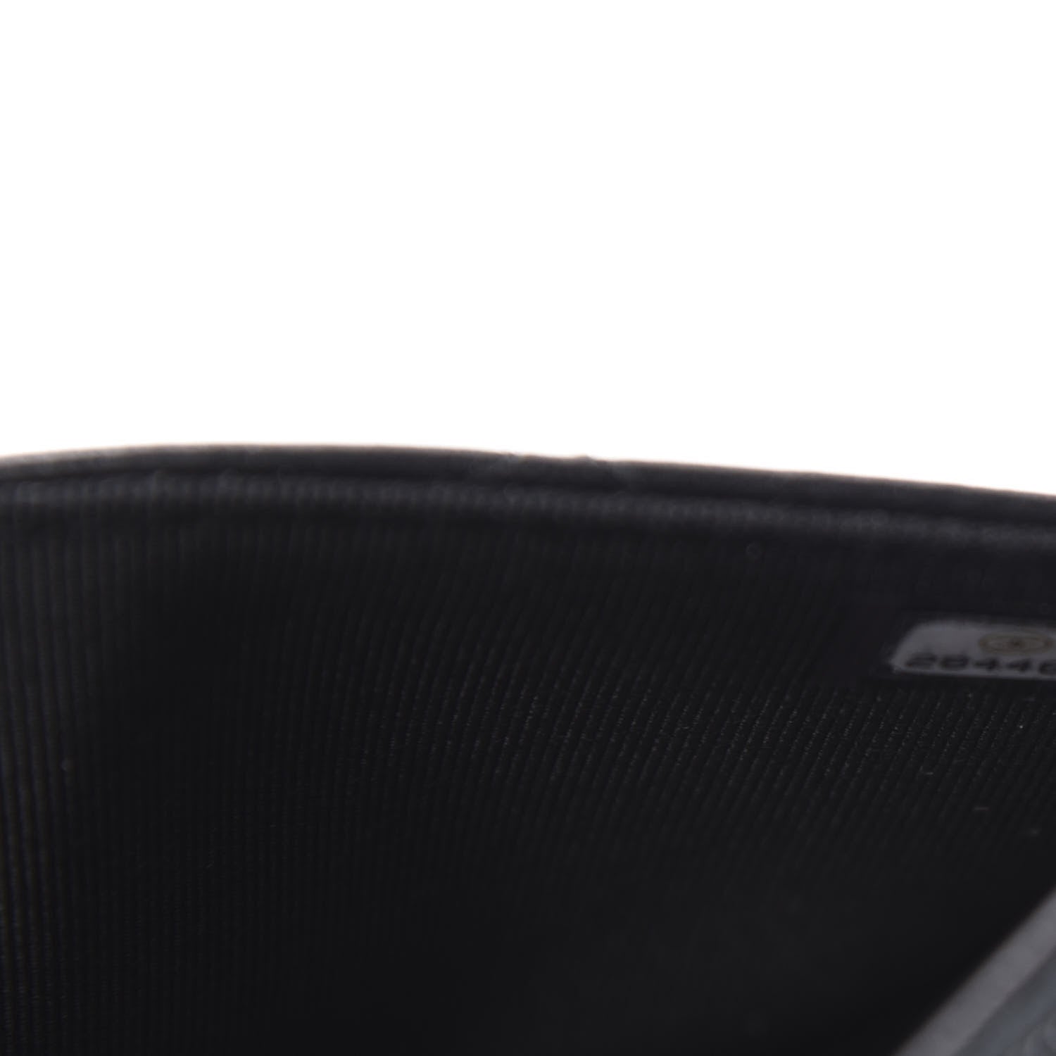 Chanel Lambskin Quilted Wallet On Chain WOC Black 10 of 12