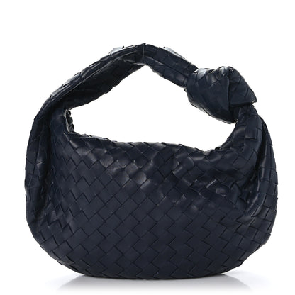 Bottega Veneta Nappa Intrecciato Teen Jodie Navy 1 of 9