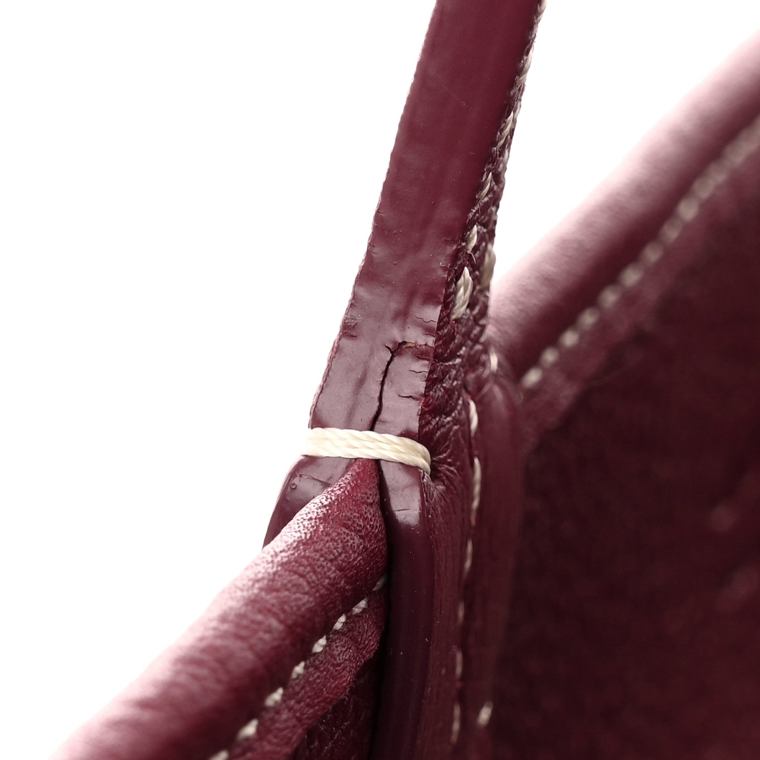 Goyard Goyardine Sac Hardy Pet Carrier PM Burgundy 12 of 14