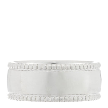 Tiffany Sterling Silver Milgrain Logo Band Ring 53 6.25 3 of 4