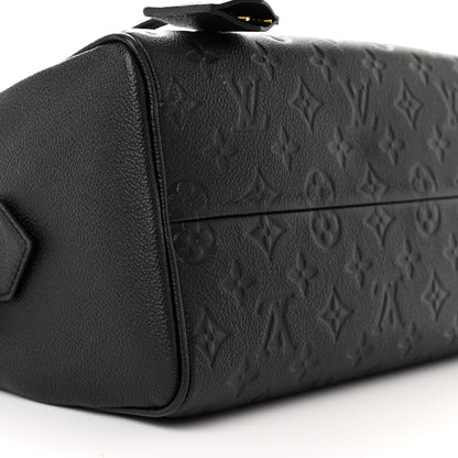 Louis Vuitton Empreinte Speedy Bandouliere 25 NM Black 9 of 10