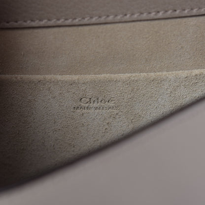 Chloe Calfskin Suede Medium Nile Bracelet Bag Motty Grey 8 of 8