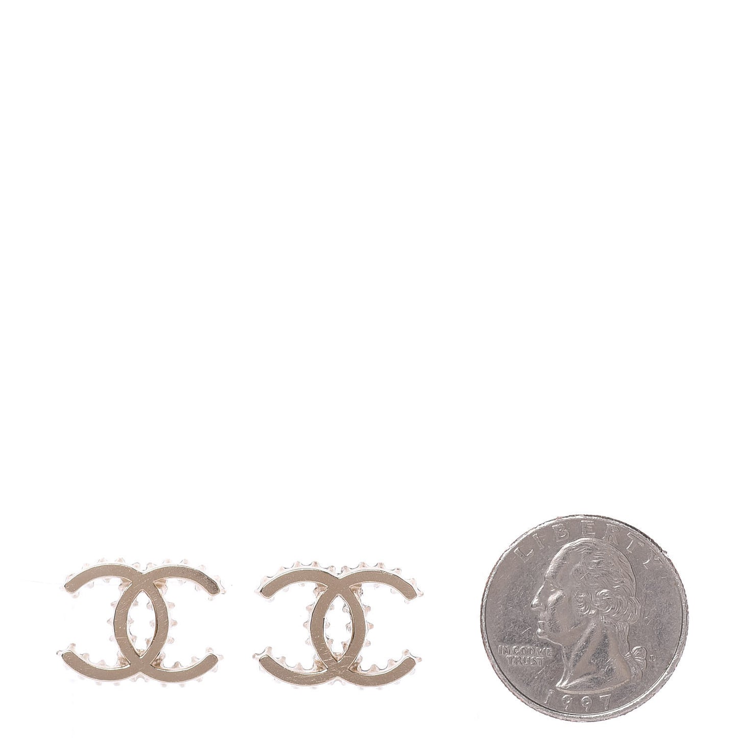 CC Chain Earrings Gold