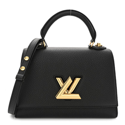 Louis Vuitton Taurillon Twist One Handle PM Black 3 of 10