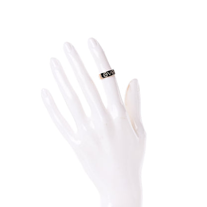 Cartier 18K Pink Gold 5.5mm Engraved LOVE Ring 46 3.75 2 of 4
