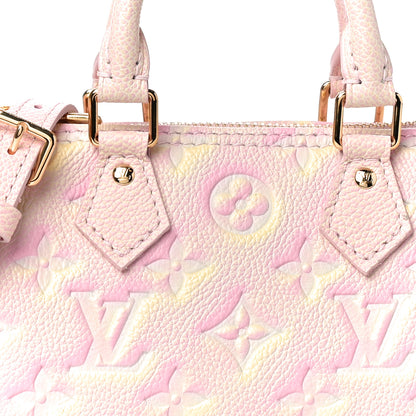 Louis Vuitton Empreinte Monogram Summer Stardust Nano Speedy Pink 7 of 9