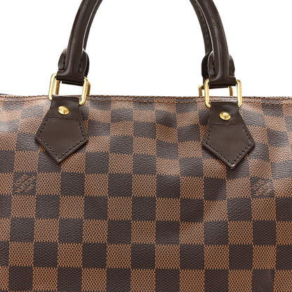 Louis Vuitton Damier Ebene Speedy 30 8 of 14