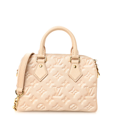 Louis Vuitton Empreinte Monogram Summer Stardust Speedy Bandouliere 20 Beige Clair 1 of 9