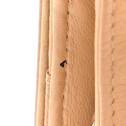 Chanel Caviar Timeless CC Wallet on Chain WOC Beige 12 of 14