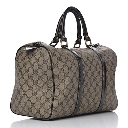 Gucci GG Plus Monogram Medium Joy Boston Dark Brown 3 of 13