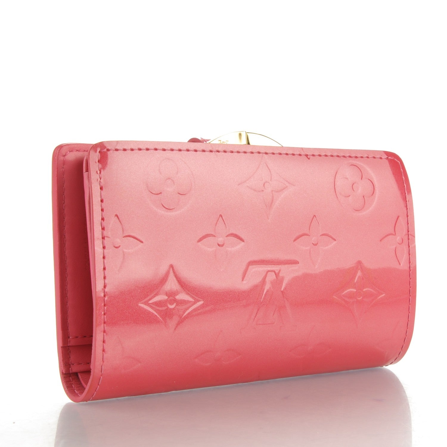 Louis Vuitton Vernis French Purse Wallet Framboise 3 of 8