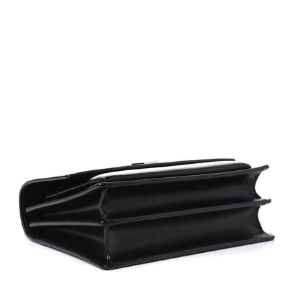 Saint Laurent Calfskin Medium Monogram Sunset Black 3 of 9