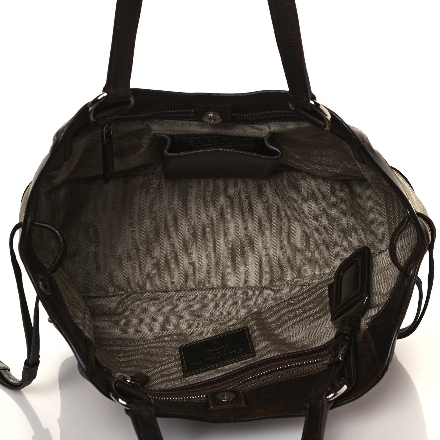 Jacquard Logo Tote Corda Moro
