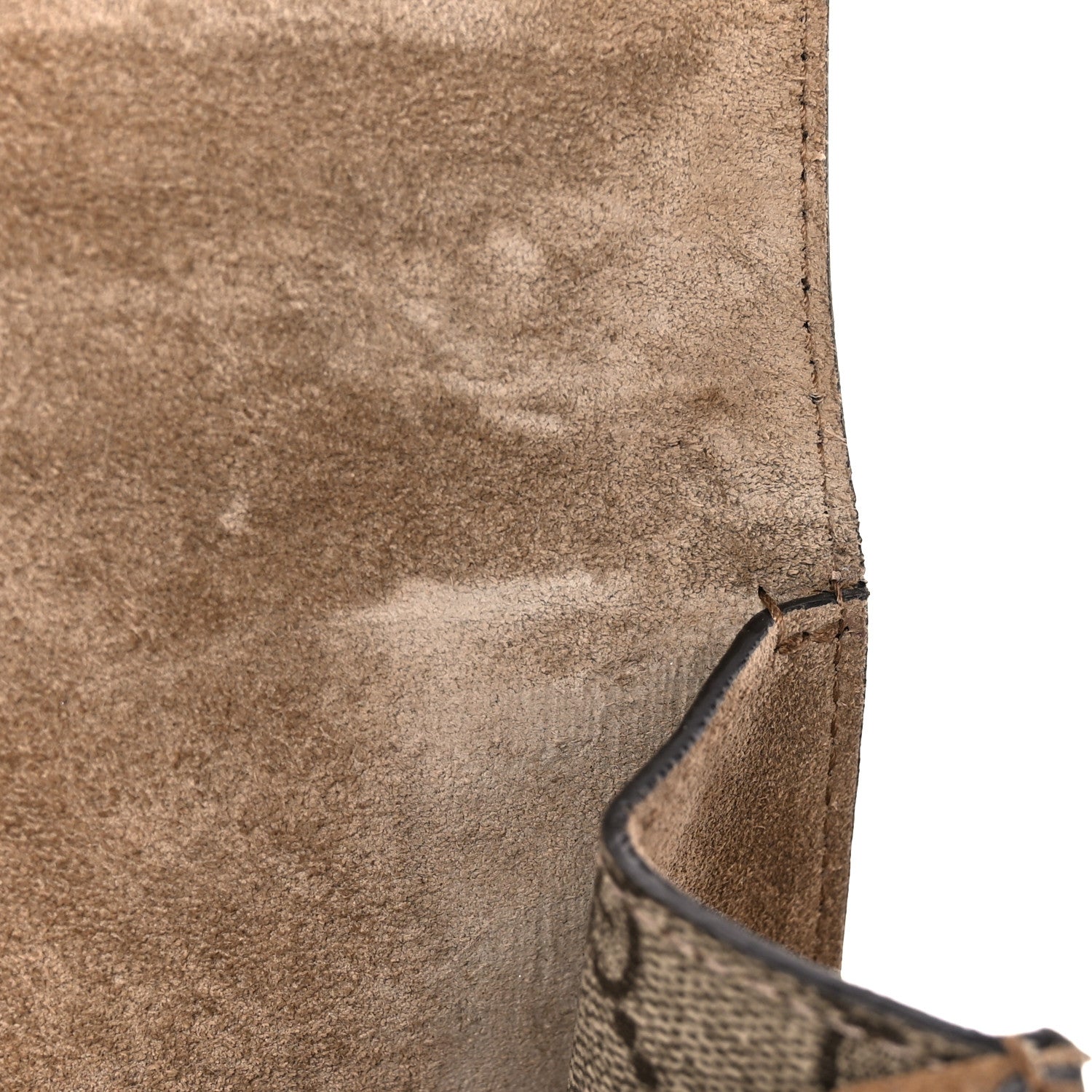 Gucci GG Supreme Monogram Medium Dionysus Shoulder Bag Taupe 11 of 13