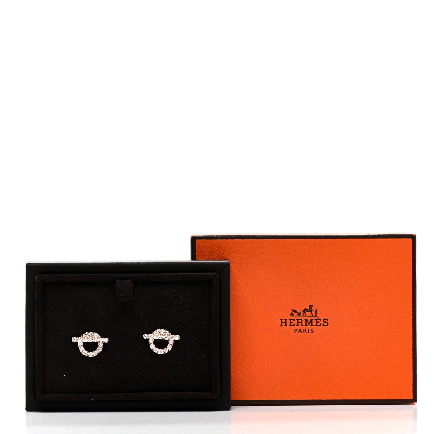 18K Rose Gold Diamond Finesse Earrings