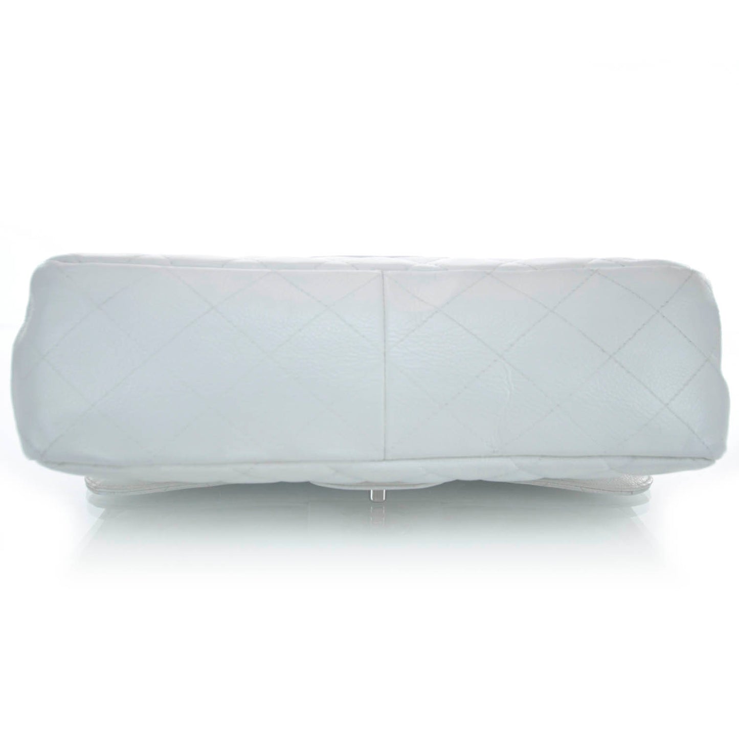 Caviar Jumbo Flap White