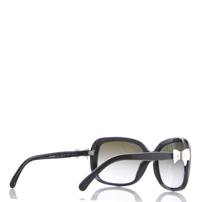 Chanel CC Bow Sunglasses 5171 Black White 4 of 8