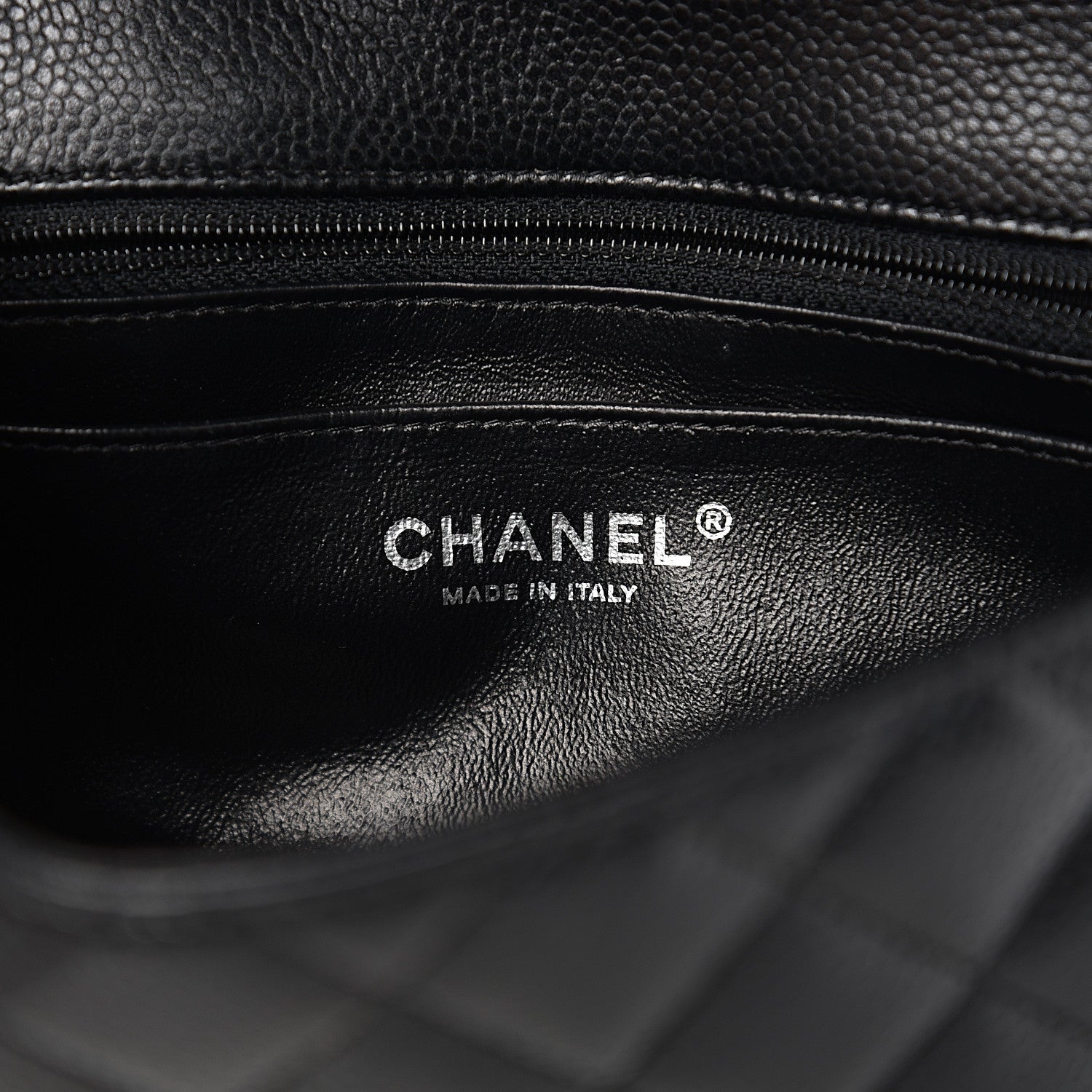 Chanel Caviar Quilted Mini Rectangular Flap Black 5 of 10