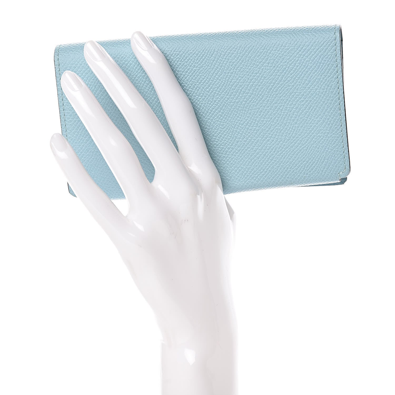 Hermes Epsom Smart Classic Case Bleu Atoll 2 of 8