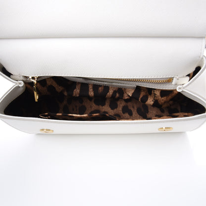Dolce & Gabbana Dauphine Medium Miss Sicily Satchel White 5 of 9
