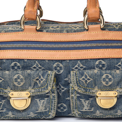 Louis Vuitton Monogram Denim Neo Speedy Blue 12 of 18