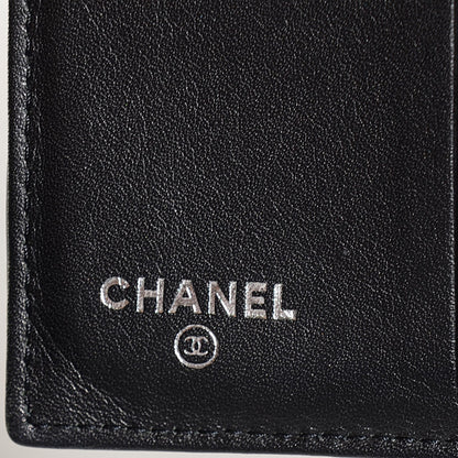 Chanel Patent Quilted Brilliant French Flap Wallet Black 7 of 9