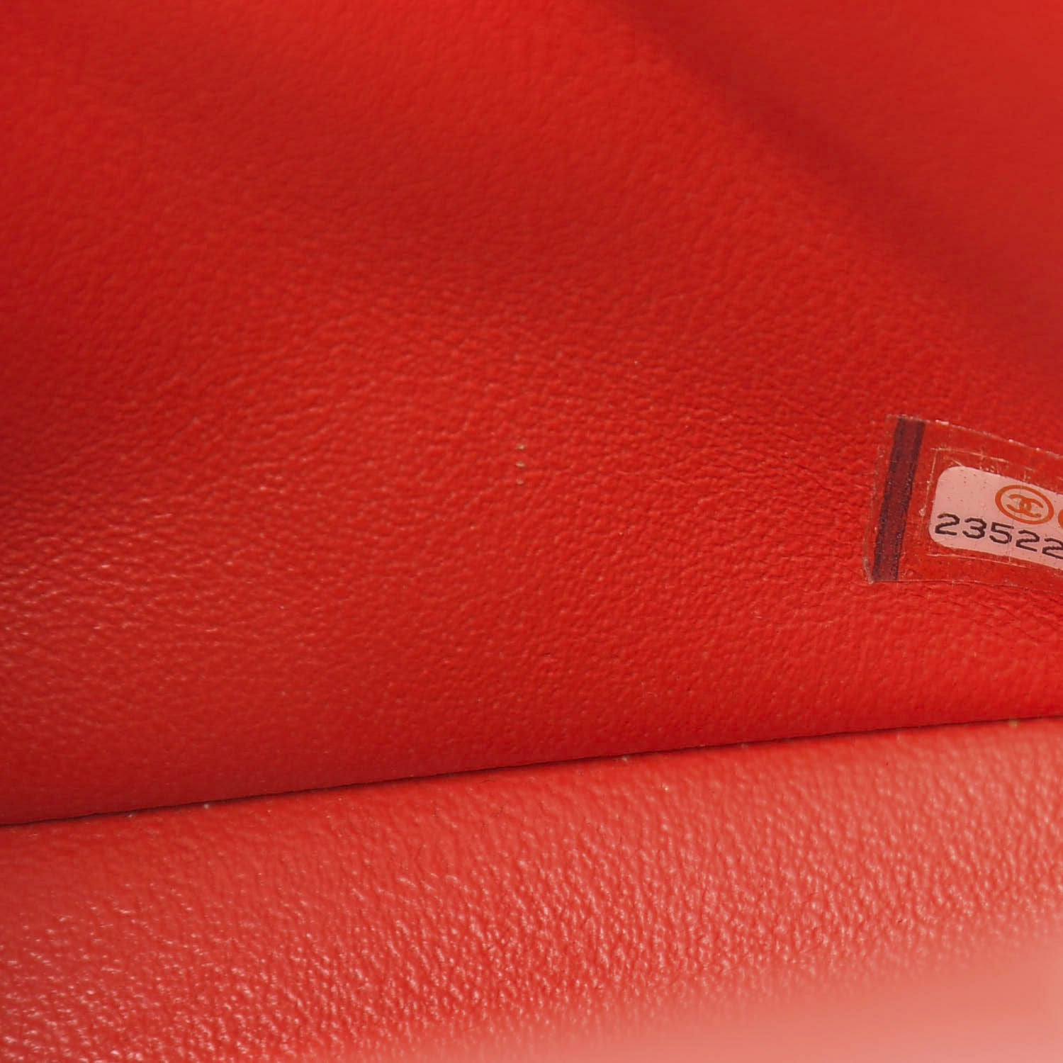 Chanel Lambskin Quilted Mini Rectangular Flap Red 9 of 10