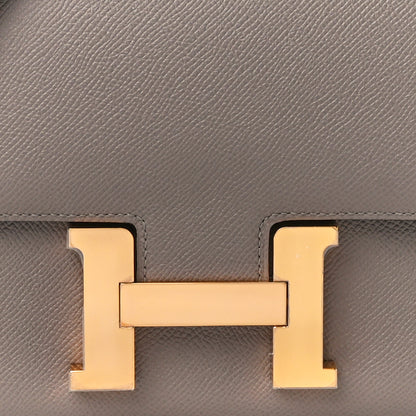 Hermes Epsom Constance 24 Gris Asphalte 9 of 11