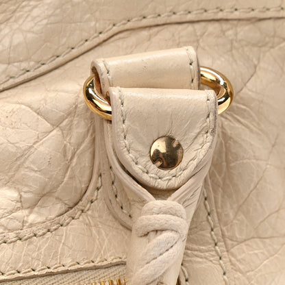 Balenciaga Agneau Giant 12 Gold Hardware City Blanc Creme Light Craie 17 of 20