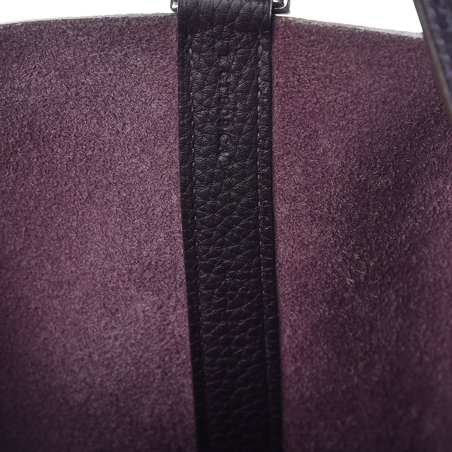 Hermes Taurillon Clemence Picotin Lock 26 GM Raisin 7 of 7