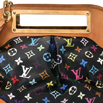 Louis Vuitton Monogram Multicolor Judy GM Black 7 of 9