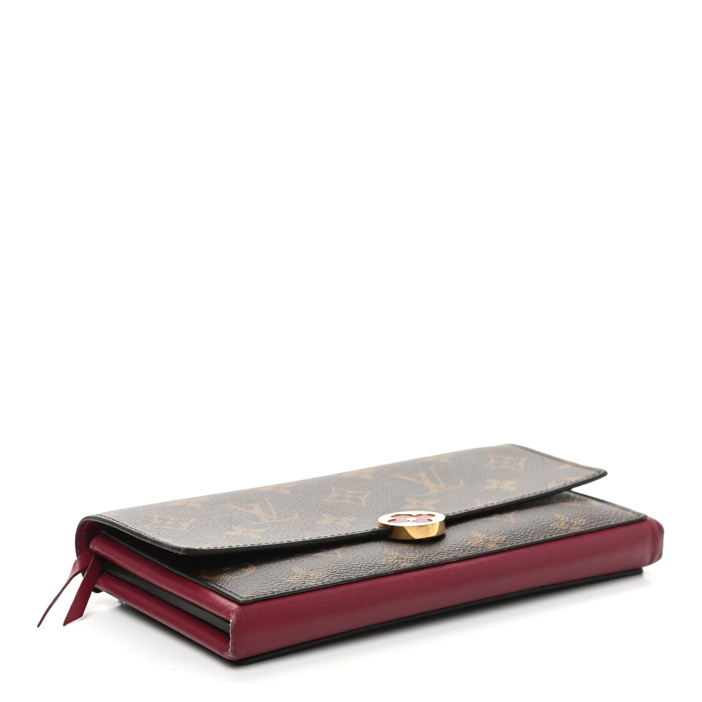 Monogram Flore Wallet Fuchsia