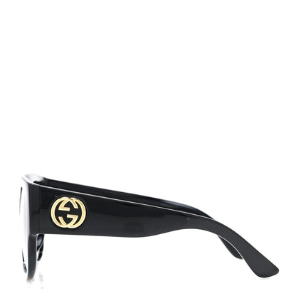 Gucci Acetate Square Frame Sunglasses GG0142SA Black 3 of 8