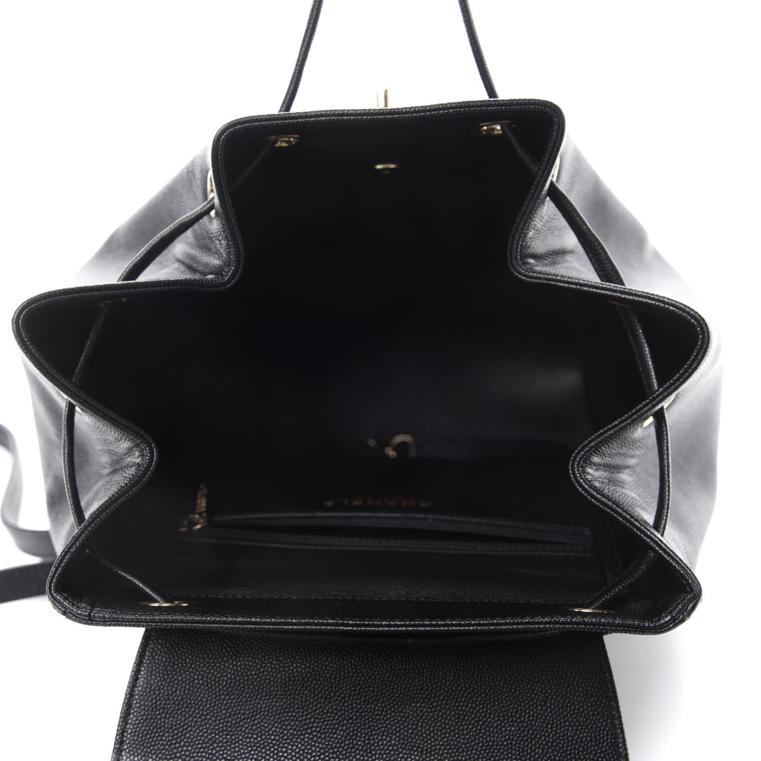 Chanel Caviar Quilted Business Affinity Backpack Black 5 of 13