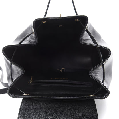 Chanel Caviar Quilted Business Affinity Backpack Black 5 of 13