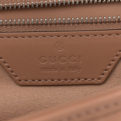 Gucci Calfskin Matelasse Aria Small GG Marmont Shoulder Bag Camelia 6 of 10