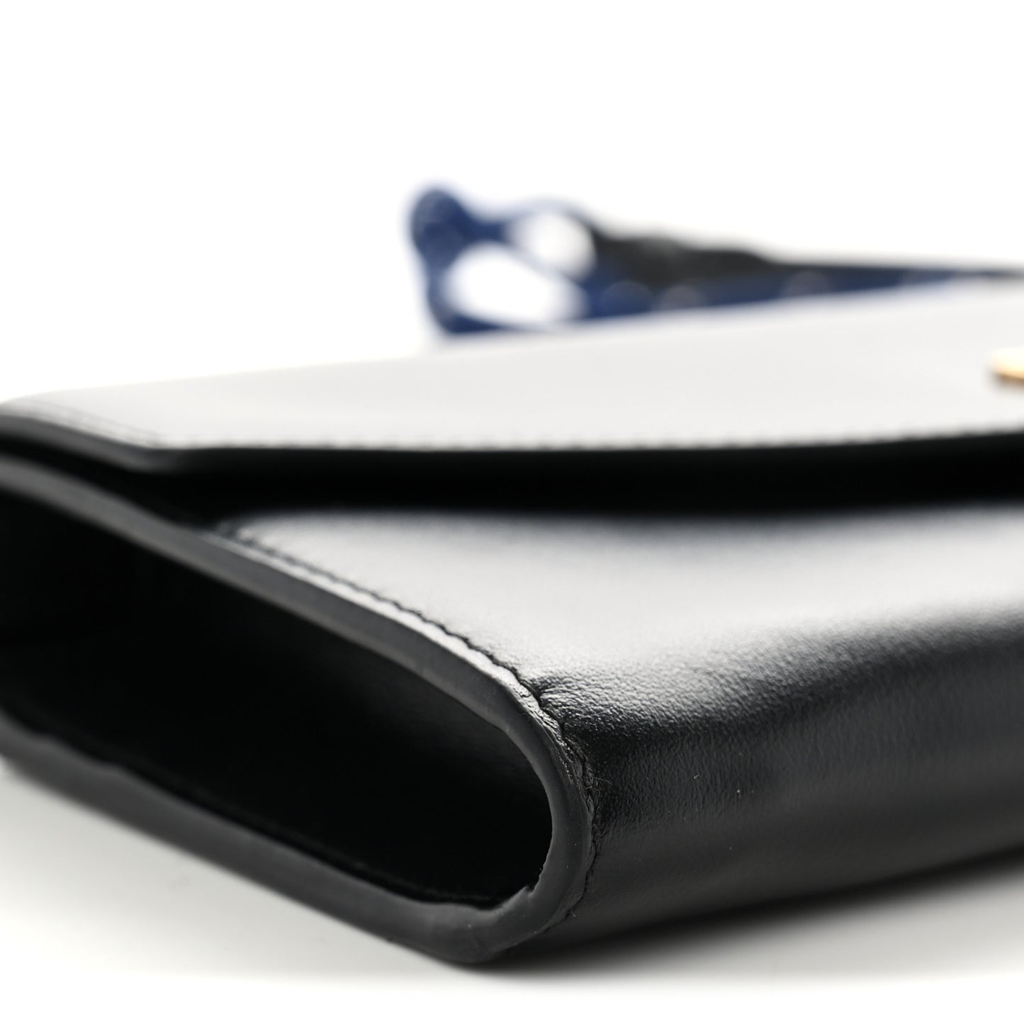 Nappa Wallet On Strap Black Baltic