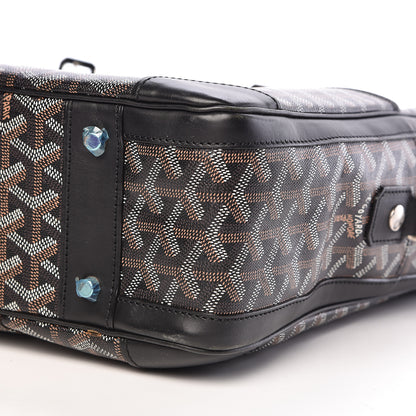 Goyard Goyardine Ambassade MM Briefcase Black 8 of 9
