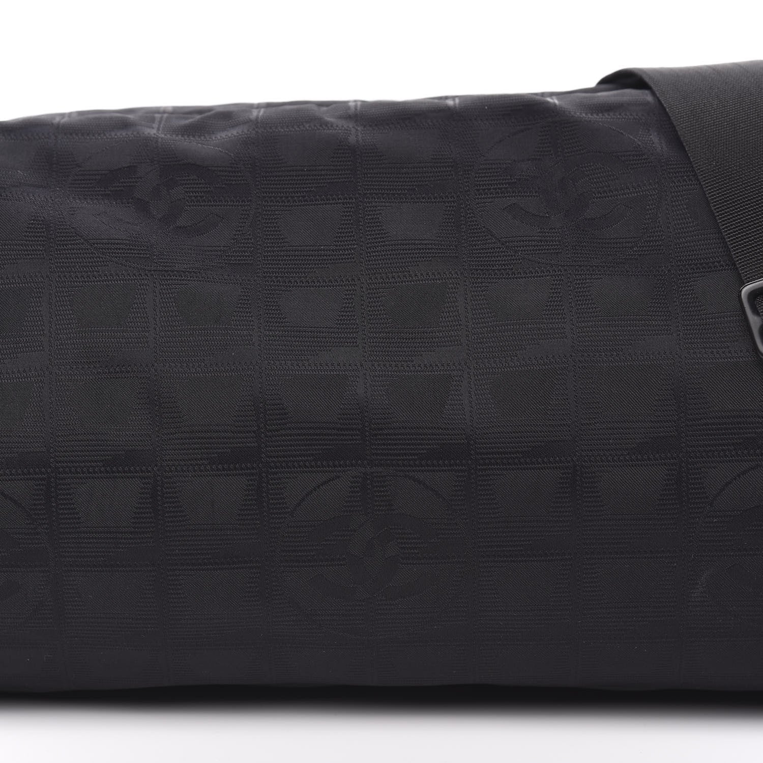 Chanel Nylon Travel Duffle Black 9 of 9