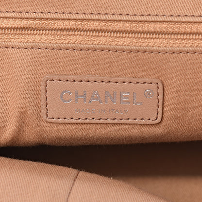 Chanel Caviar Quilted Large Coco Handle Shopping Tote Beige 6 of 16