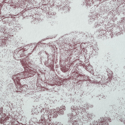 Christian Dior Wool Toile de Jouy Throw 5 of 5