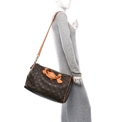 Louis Vuitton Calfskin Monogram Speedy P9 Bandouliere 40 2 of 10