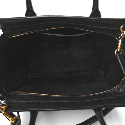 Mulberry Classic Grain Small Bayswater Zip Tote Black 5 of 13