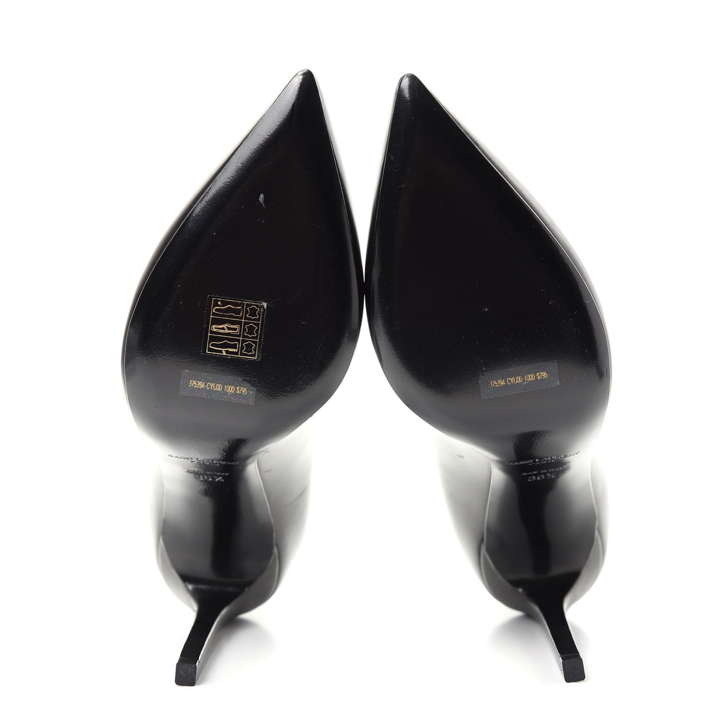 Calfskin 105 Pumps 36.5 Black