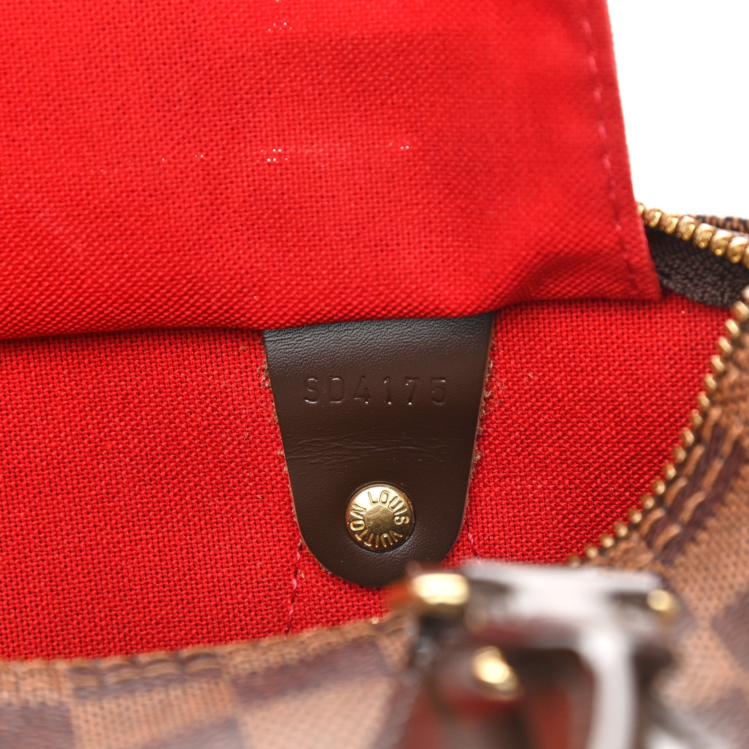 Louis Vuitton Damier Ebene Speedy Bandouliere 25 7 of 11