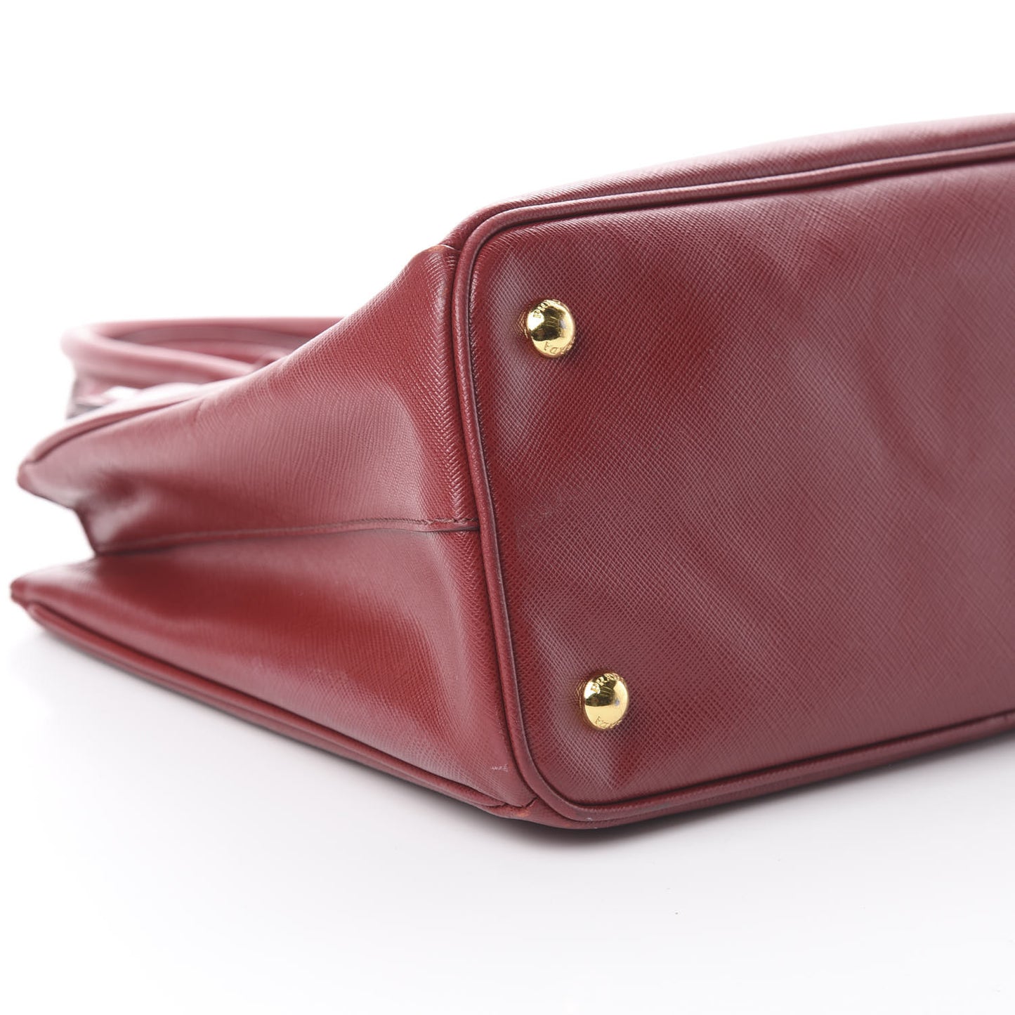 Saffiano Lux Medium Tote Fuoco