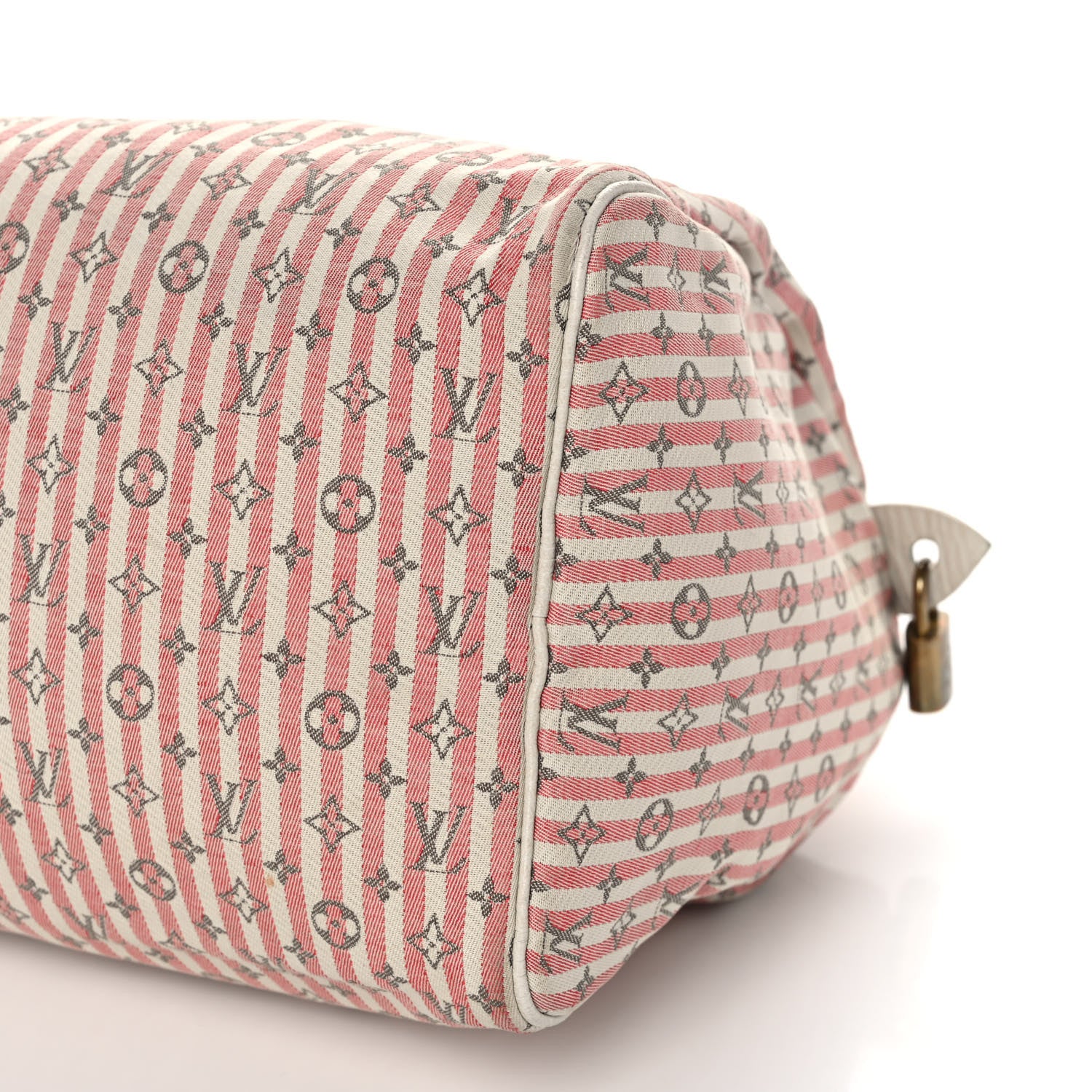 Louis Vuitton Mini Lin Croisette Speedy 30 Rouge 8 of 10