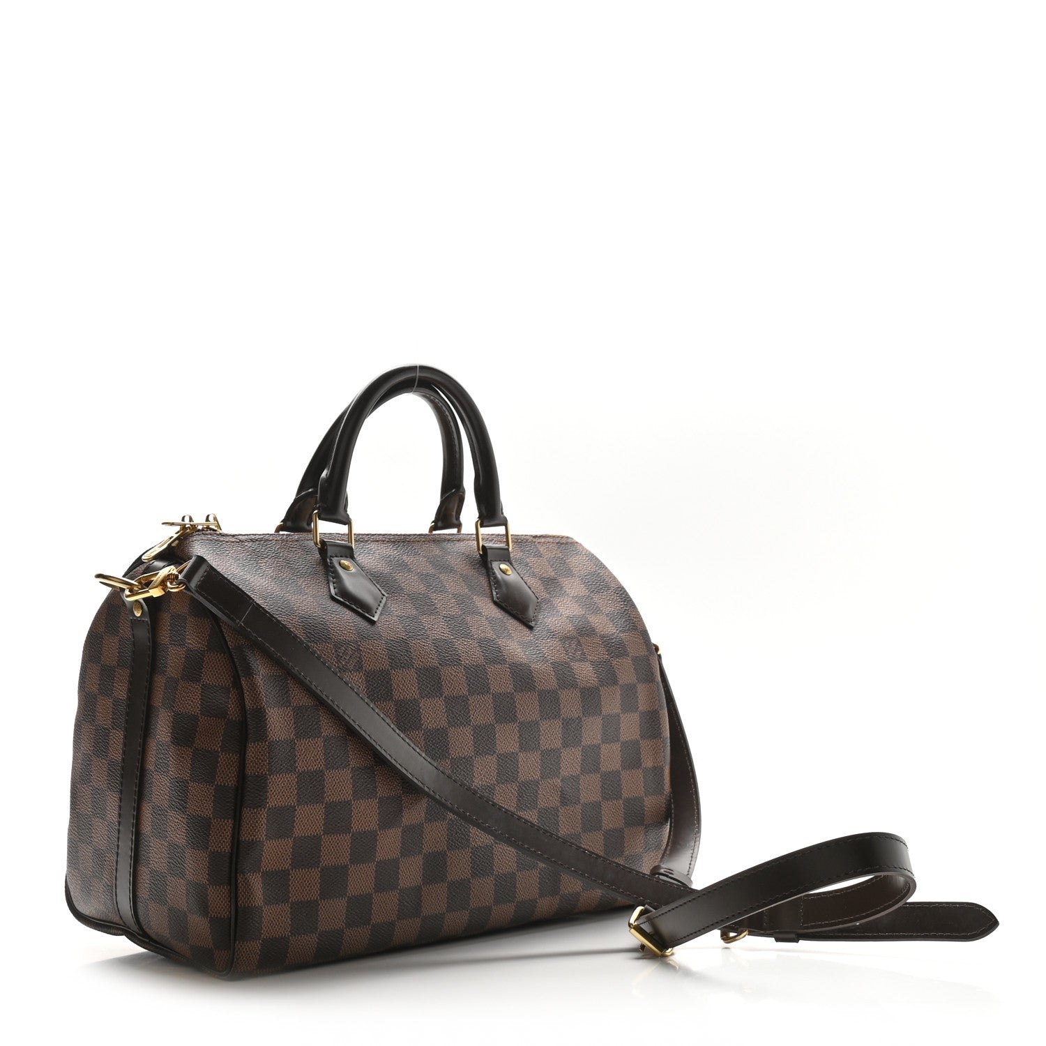 Louis Vuitton Damier Ebene Speedy Bandouliere 30 3 of 9