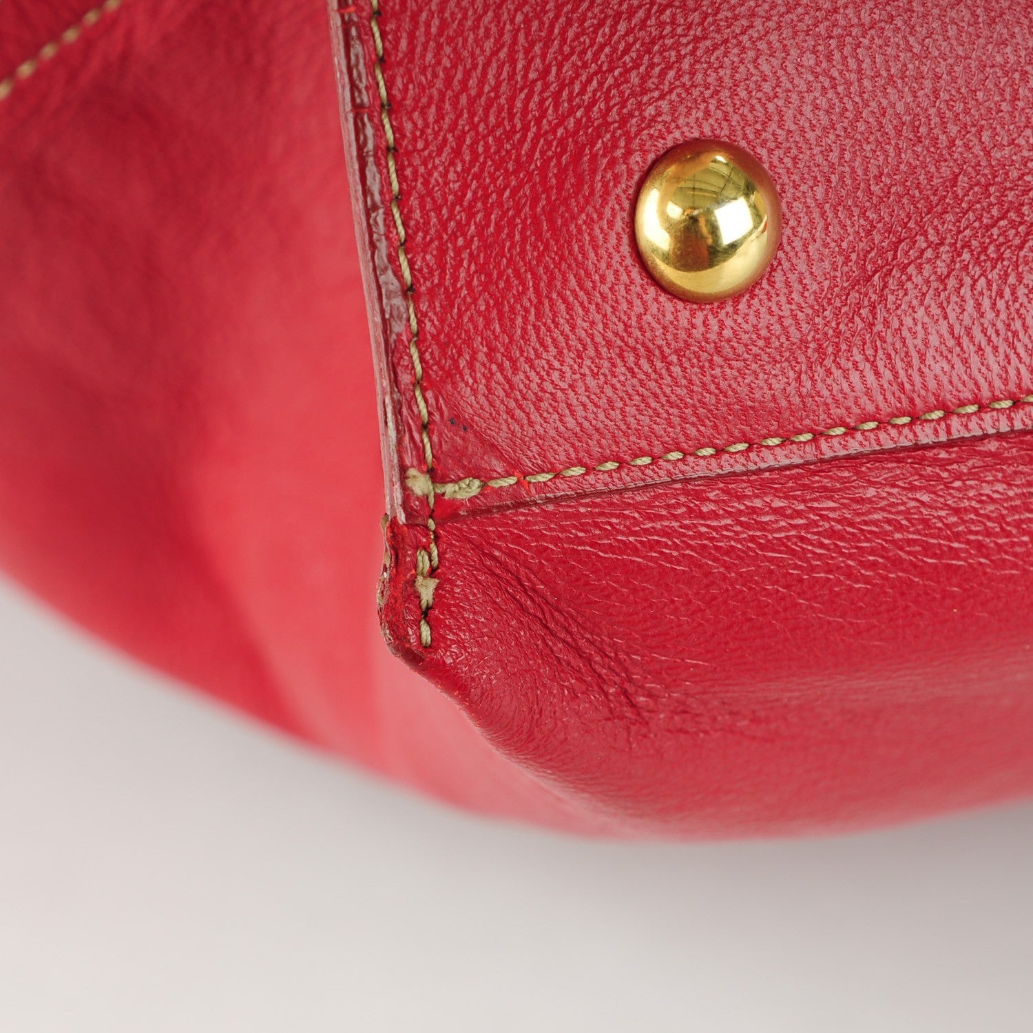 Saint Laurent Patent Lambskin Medium Neo Double Reversible Tote Beige Red 14 of 14