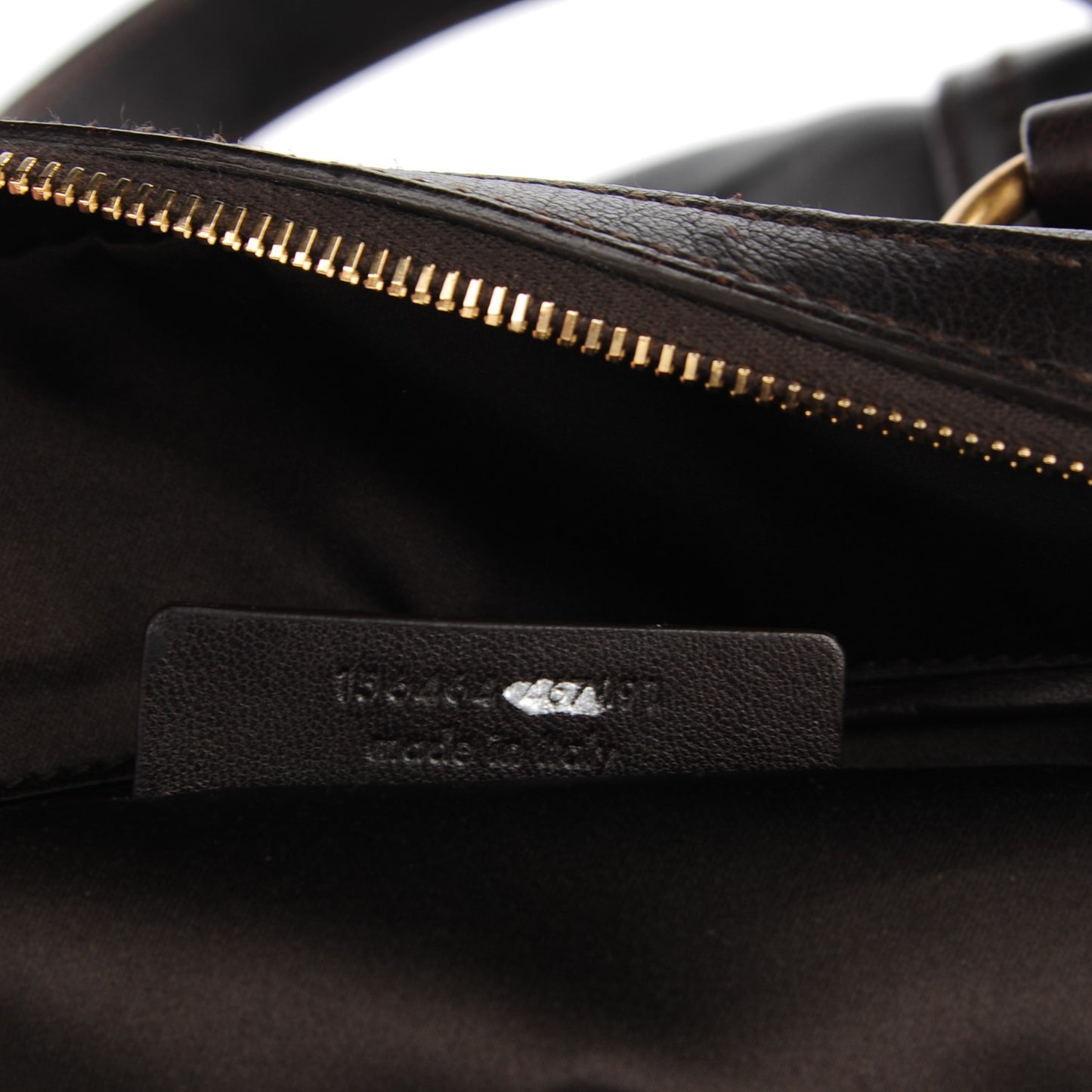 Calfskin Large Muse Dark Brown